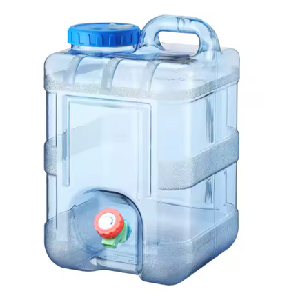 Compact Water Storage Container – Leak‑Proof Tap Dispenser | 10L Durable Water Canteen