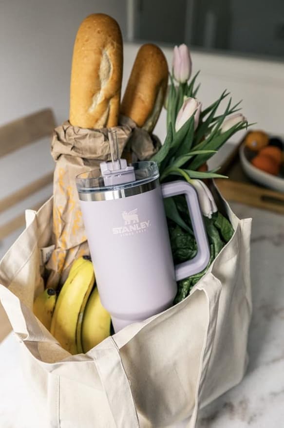 Stanley Stainless Steel Tumbler – 40 oz Quencher H2.0 FlowState™ | Vacuum‑Insulated with Straw Lid