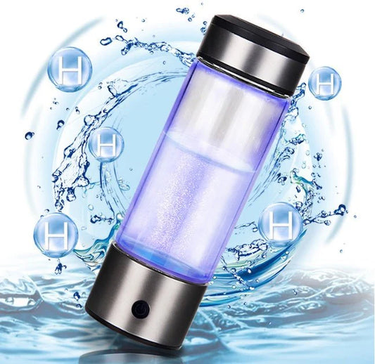 Portable Hydrogen Water Generator Bottle – Alkaline Water Ionizer | Rechargeable Ionizer Cup