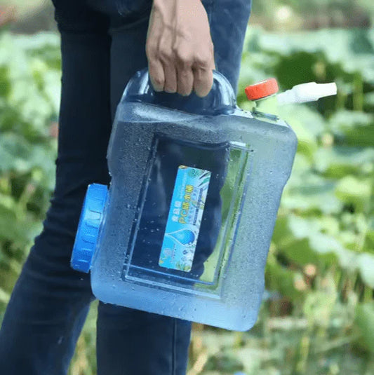 Portable Water Tank – 12 L Compact Water Canteen with Tap | Leak‑Proof & Lightweight Container UAE