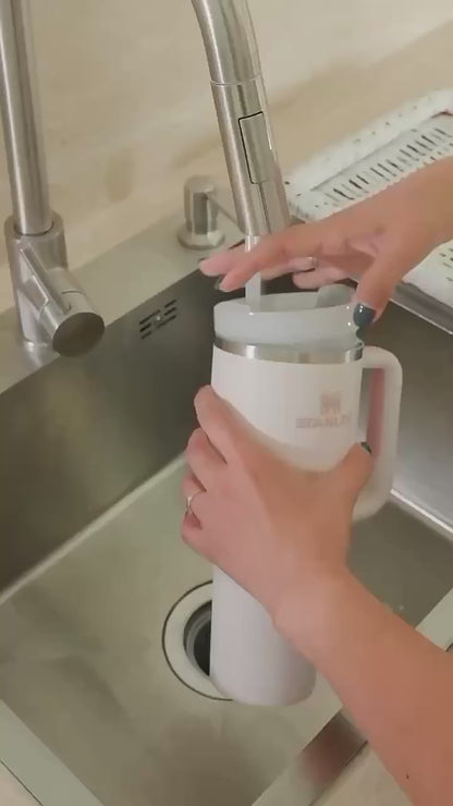 Stanley Stainless Steel Tumbler – 40 oz Quencher H2.0 FlowState™ | Vacuum‑Insulated with Straw Lid