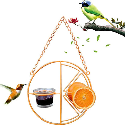 Outdoor Bird Feeding & Water Station – Dual Feeding Dish for Bird Food & Water | Easy‑Clean Garden Feeder