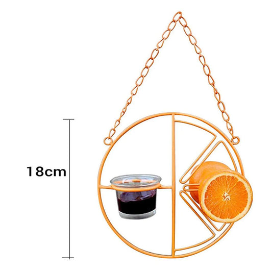 Outdoor Bird Feeding & Water Station – Dual Feeding Dish for Bird Food & Water | Easy‑Clean Garden Feeder
